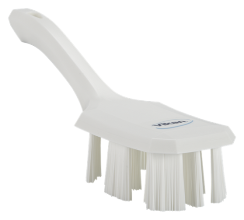 UST Hand Brush w/short handle, 10.2", Stiff