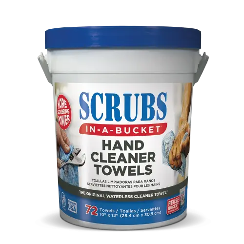 SCRUBS in-a-Bucket® Hand Cleaner Towels
