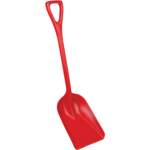 One-Piece Shovel, 13.7", Blue