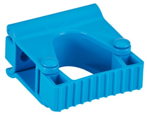 Hygienic Wall Bracket, Grip Band Module, 3.2", Blue