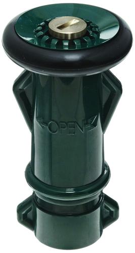 Thermoplastic Fog Nozzle with Bumper, 3/4" GHT