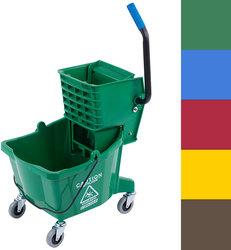 Flo-Pac® Mop Buckets with Side Press Wringer