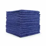 Hospeco® Multipurpose Microfiber Cloths, 260 GSM, 16"x16", 12/bg - 15 bgs/cs