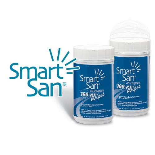Smart-San All Purpose Wipes Item Number: SMAW006