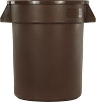 Bronco round waste bin trash container