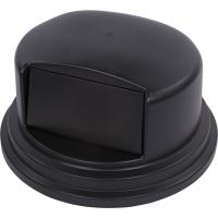 Bronco round waste container dome lid w/ hinged door