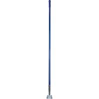 Fiberglass Dust Mop Handle with Clip-On Connector 60" - Blue