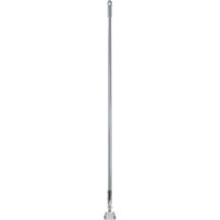 Fiberglass Dust Mop Handle with Clip-On Connector 60" - Gray