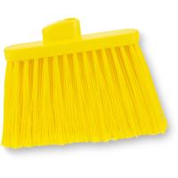 Duo-Sweep medium duty angle broom w/12" flare (head only), yellow
