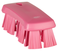 UST Hand Brush, 6.9" Stiff, Pink