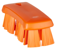 UST Hand Brush, 6.9" Stiff, Orange