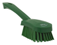 Washing Brush w/short Handle, 10.6", Stiff