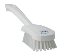 Washing Brush w/short Handle, 10.6", Stiff