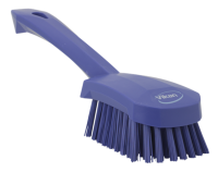 Washing Brush w/short Handle, 10.6", Stiff