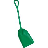 Heavy-duty plastic shovel, large