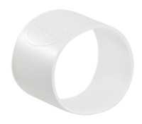 Colour Coding Rubber Band x 5, 1.6", White