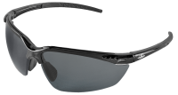 Mojarra® Dark Smoke Anti-Fog Lens, Crystal Black Frame
