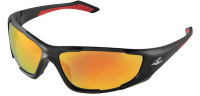 Javelin™ Red Mirror Lens, Matte Black Frame