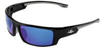 Dorado® Blue Mirror Performance Fog Technology Polarized Lens, Shiny Black Frame