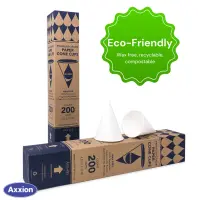 Axxion 4.25 oz Disposable Paper Cone Cups for Water Coolers