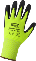 Global Glove & Safety Manufacturing Samurai Glove® High-Visibility Cut, Abrasion, and Puncture Resistant Nitrile-Coated Tuffalene®