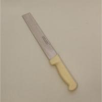 Broccoli knife w/ straight white handle