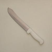 Butcher/food processing knife w/ white handle