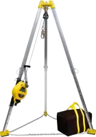 Confined space rescue system w/ 7' tripod
