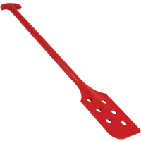 Paddle scraper w/ holes