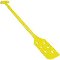 Paddle scraper w/ holes