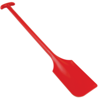 Paddle scraper w/out holes