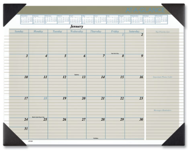 PAD,PLANNER,MTLY,17X22
