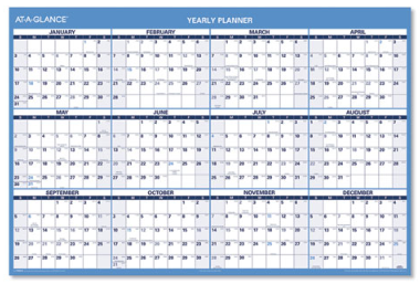 CALENDAR,ERASABLE,12MO,BE