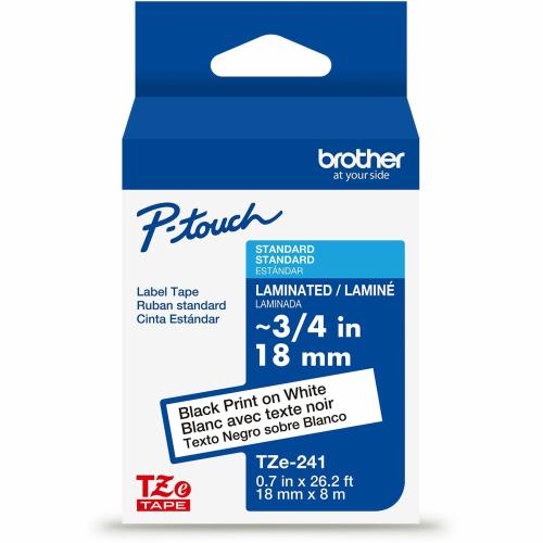 CARTRIDGE;TAPE;3/4";BK/WE