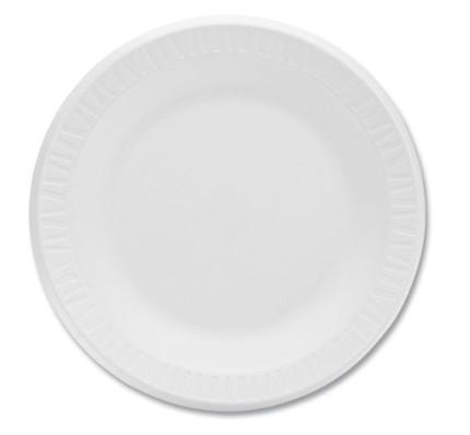 PLATE,FOAM,CNCRD10.25"WHT