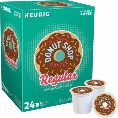 DONUT SHOP REGULAR KCUP COFFEE, 24/BX, 4 BX/CS