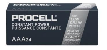BATTERY,PROCELL,AAA,24/BX