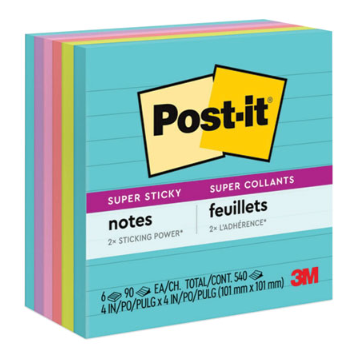 PADS,SS,NOTES,4"X4",MIAMI
