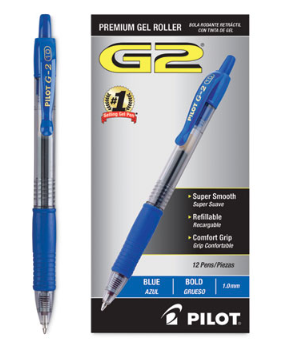 PEN,GEL,RETRAC,G2,1.0MM