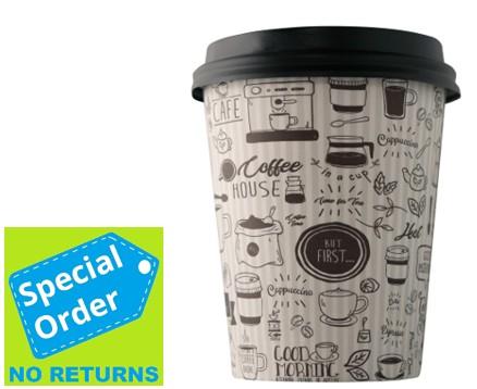 EMPRESS 10OZ WRAPPED PAPER HOT CUP 20/50 CS