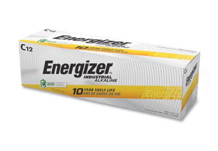 BATTERY,ALKA,INDUST,C,12PK