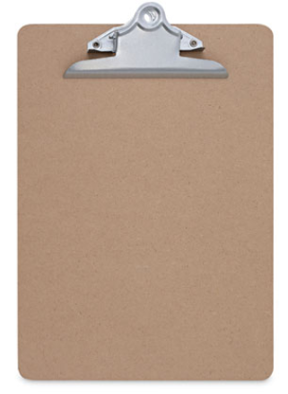 CLIPBOARD,STD CLP,LETTER