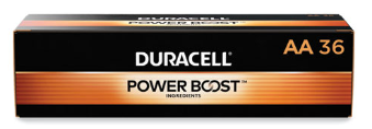 BATTERY,ALKALINE AA,36/PK