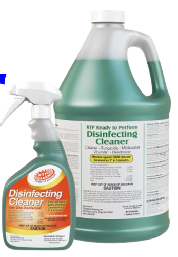 RTP DISINFECTING CLEANER RTU 4-1 GAL/CS