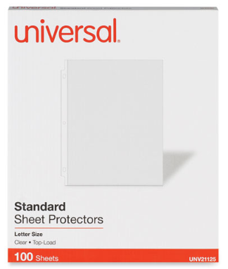 PROTECTOR,SHEET,LTR,TPLD,CLR