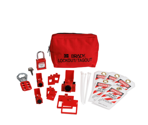 ELECTRIC BREAKER LOTO KIT IN POUCH - 153669