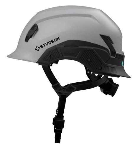 Grey Studson SHK-1 Standard Brim Non-Vented Safety Helmet - Type II, Class E
