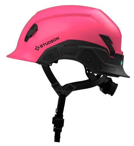 Pink Studson SHK-1 Standard Brim Non-Vented Safety Helmet - Type II, Class E