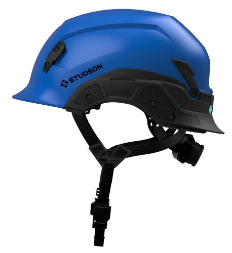 Royal Blue Studson SHK-1 Standard Brim Non-Vented Safety Helmet - Type II, Class E
