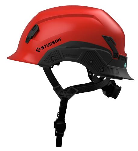 Red Studson SHK-1 Standard Brim Non-Vented Safety Helmet - Type II, Class E